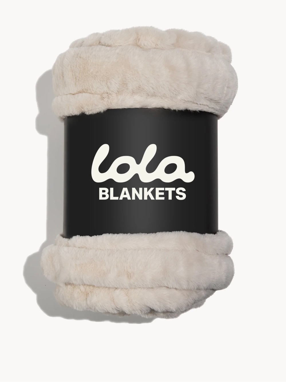 Lola Blankets - Antique Ivory (50” x 60”)